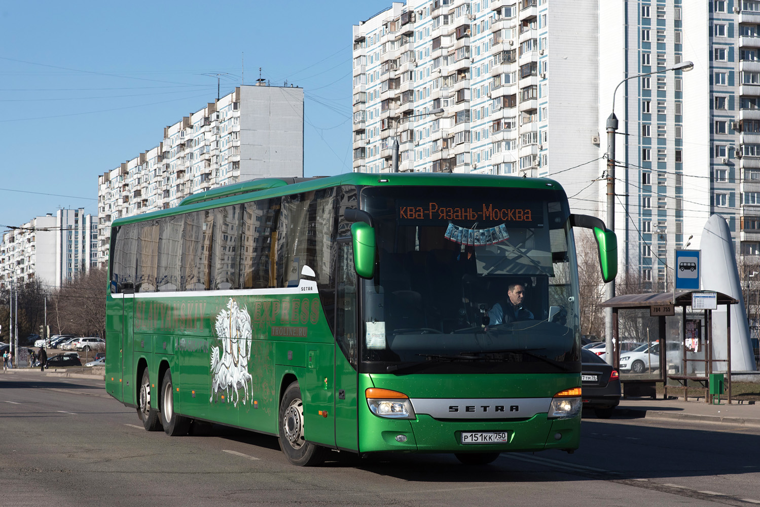 Москва, Setra S419GT-HD № Р 151 КК 750