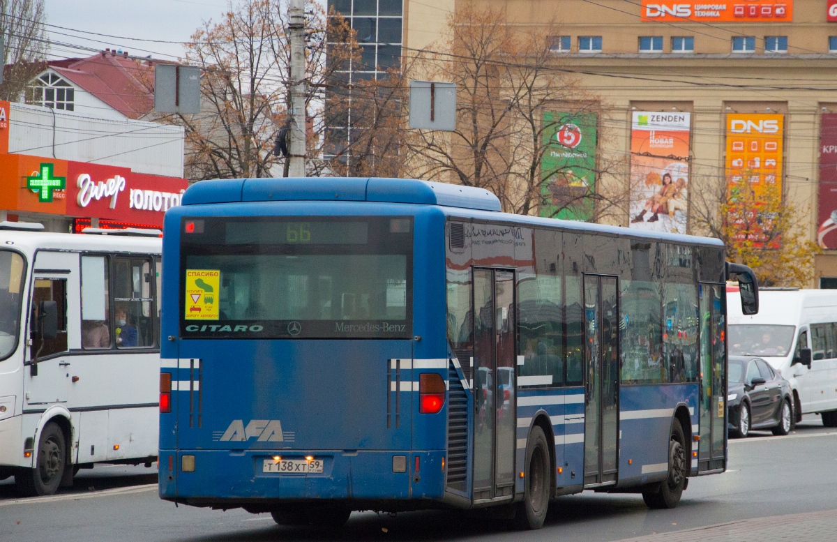 Пензенская вобласць, Mercedes-Benz O530 Citaro № Т 138 ХТ 59