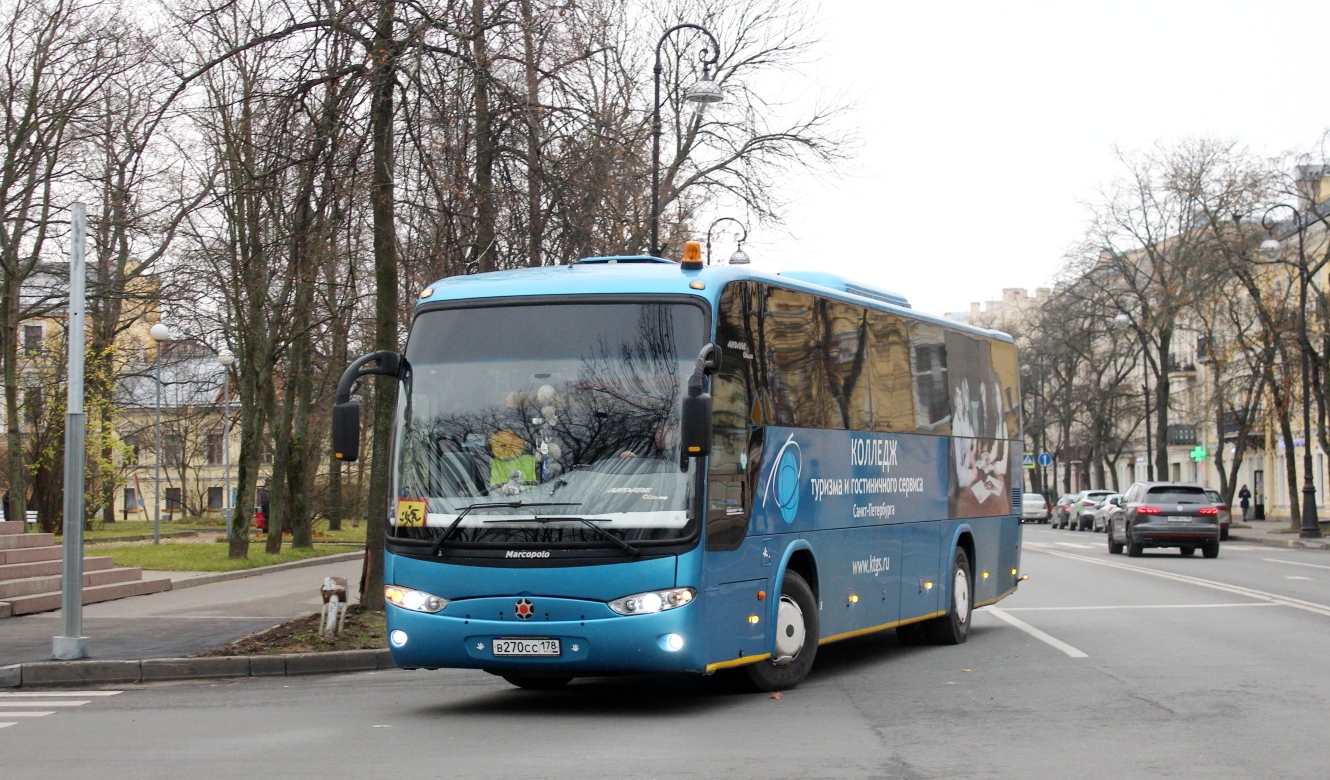Санкт-Петербург, Marcopolo Andare 1000 (ГолАЗ) (Scania) № В 270 СС 178