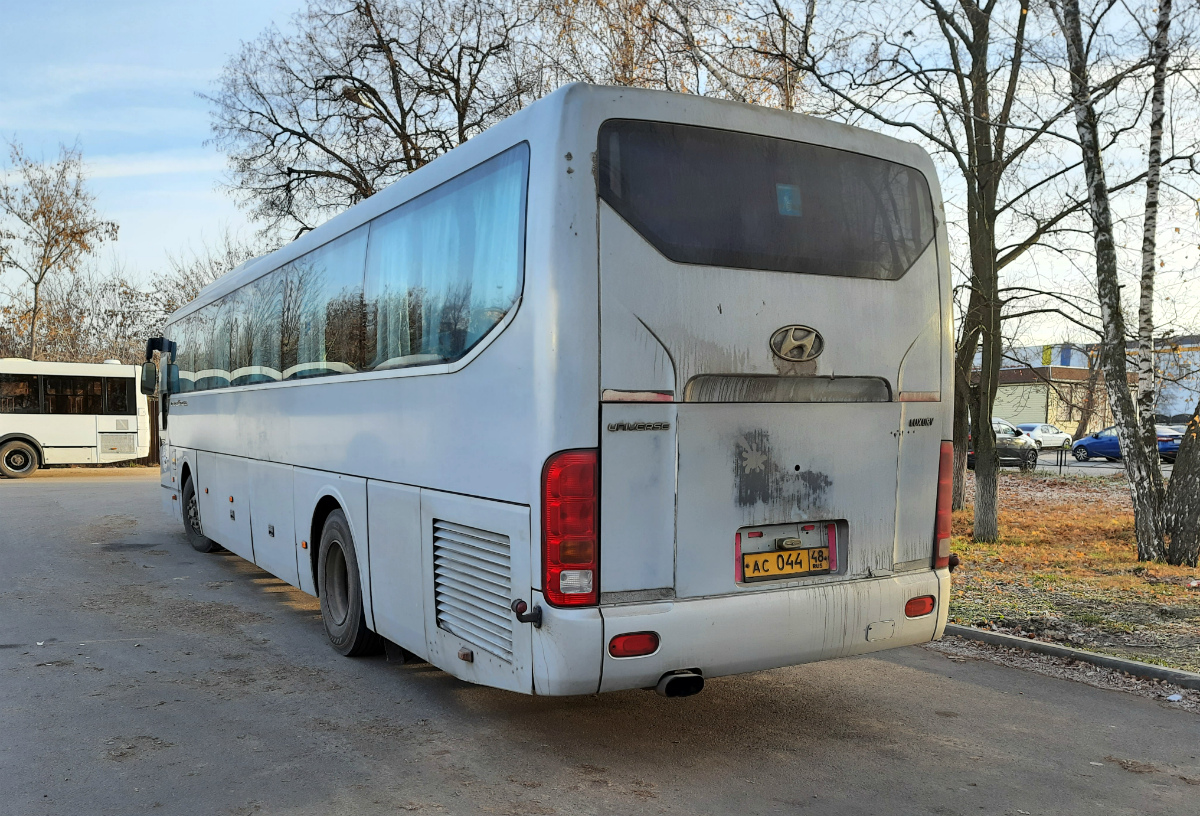 Липецкая область, Hyundai Universe Space Luxury № АС 044 48 Липецкая область, Hyundai Universe Space Luxury № АС 044 48