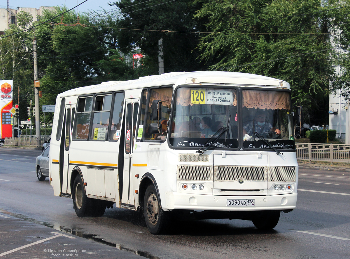 Варонежская вобласць, ПАЗ-4234-05 № В 090 АВ 136