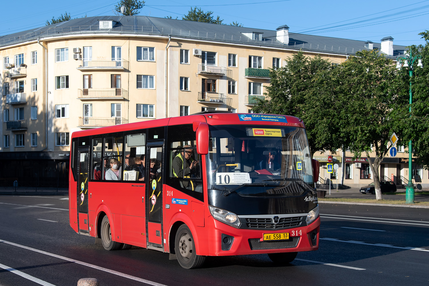 Novgorod region, PAZ-320405-04 "Vector Next" Nr. 314