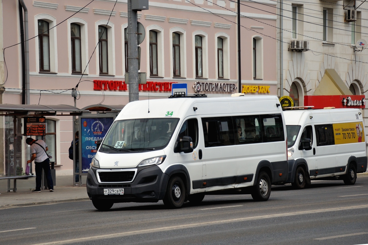 Тульская область, Автодом-21080* (Peugeot Boxer) № У 329 СВ 69