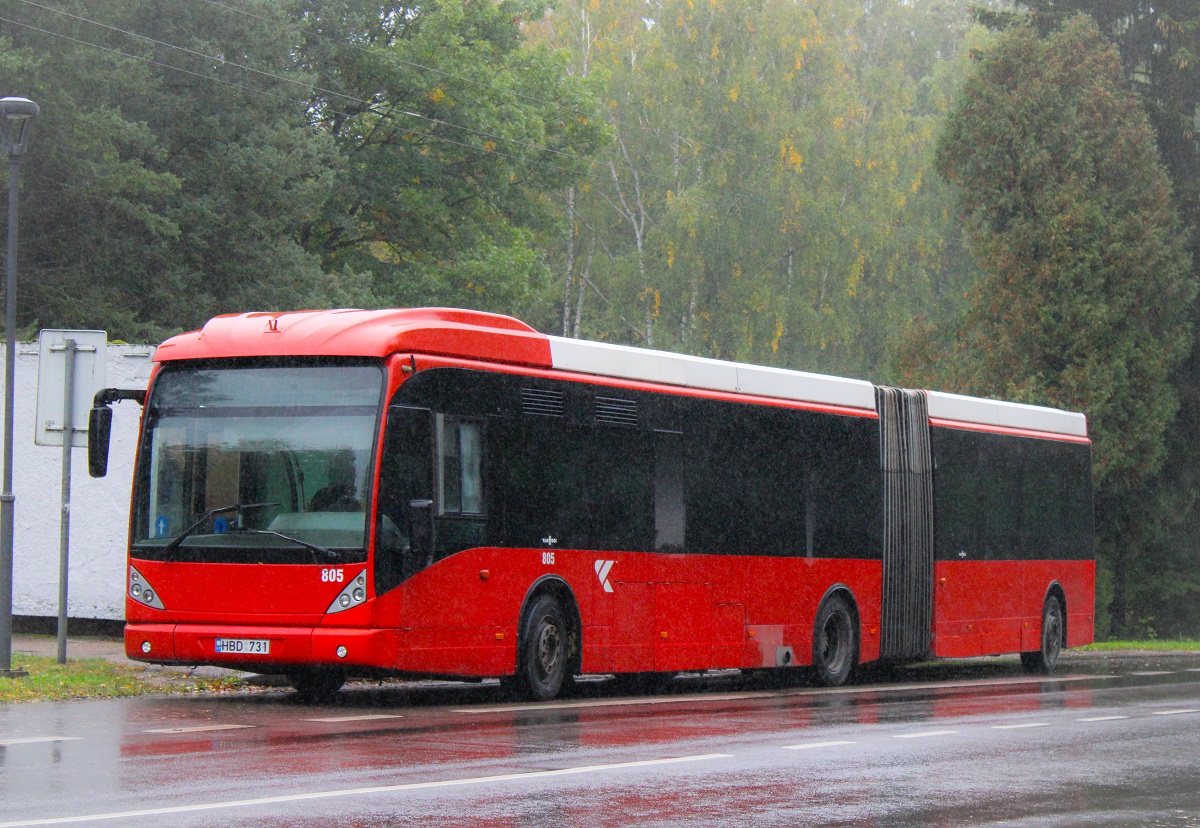 Литва, Van Hool New AG300 № 805