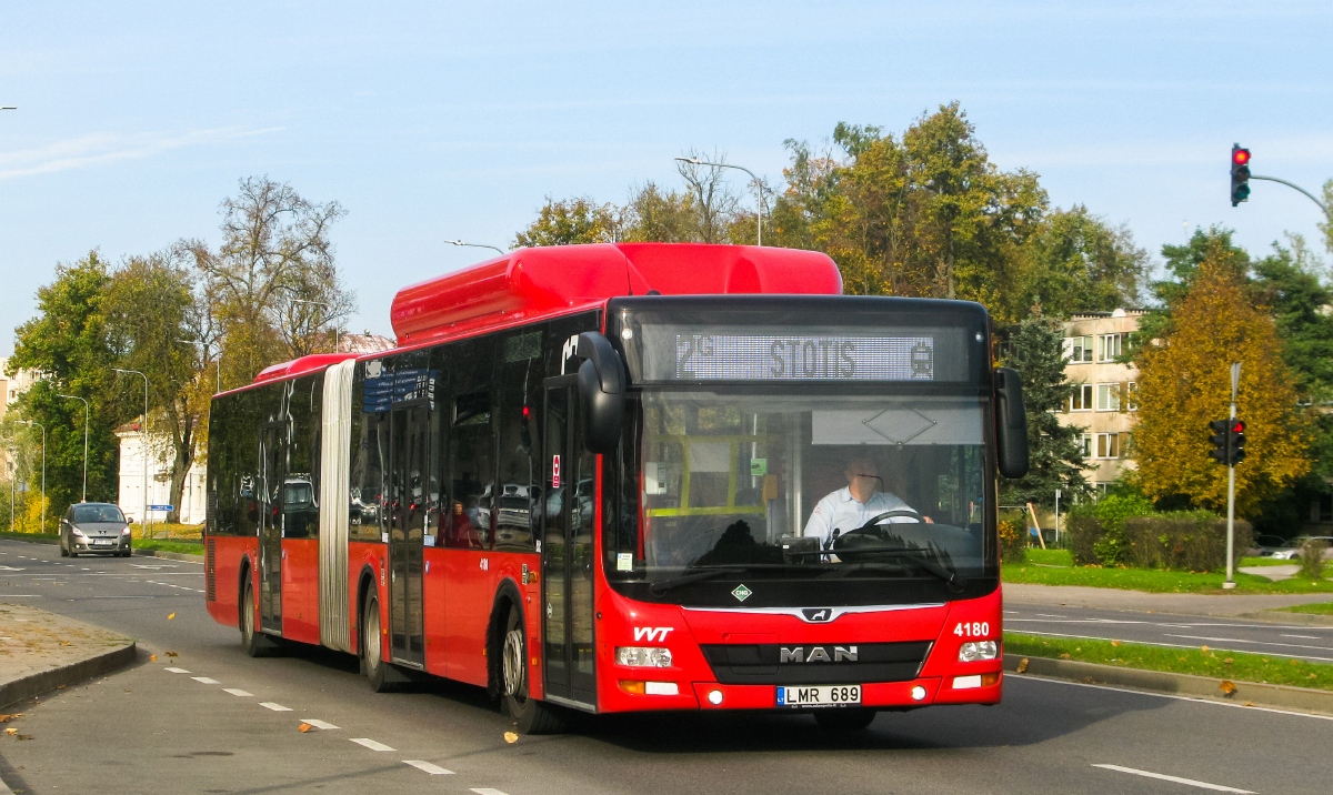 Литва, MAN A23 Lion's City G NG313 CNG № 4180