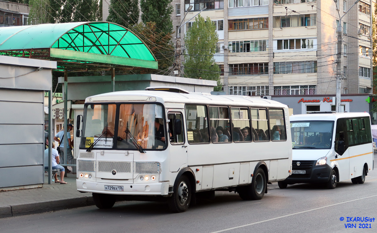 Воронежская область, ПАЗ-4234-04 № Н 729 ВХ 136