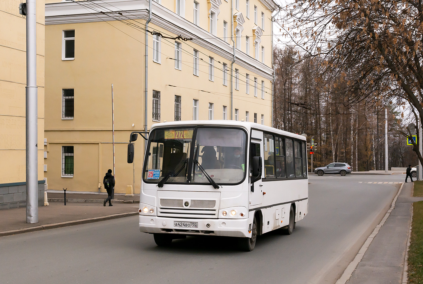 Башкортостан, ПАЗ-320402-05 № А 424 ВО 702