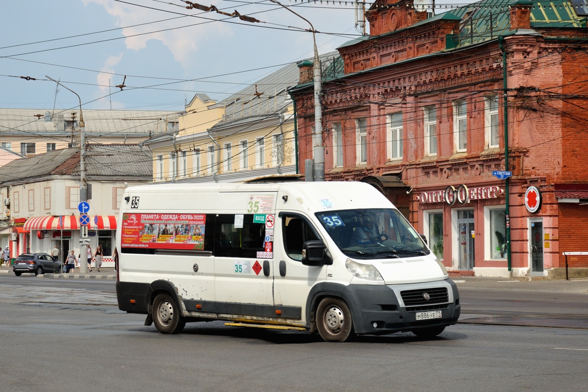 Тульская область, Нижегородец-FST613 (FIAT Ducato) № М 886 УЕ 71