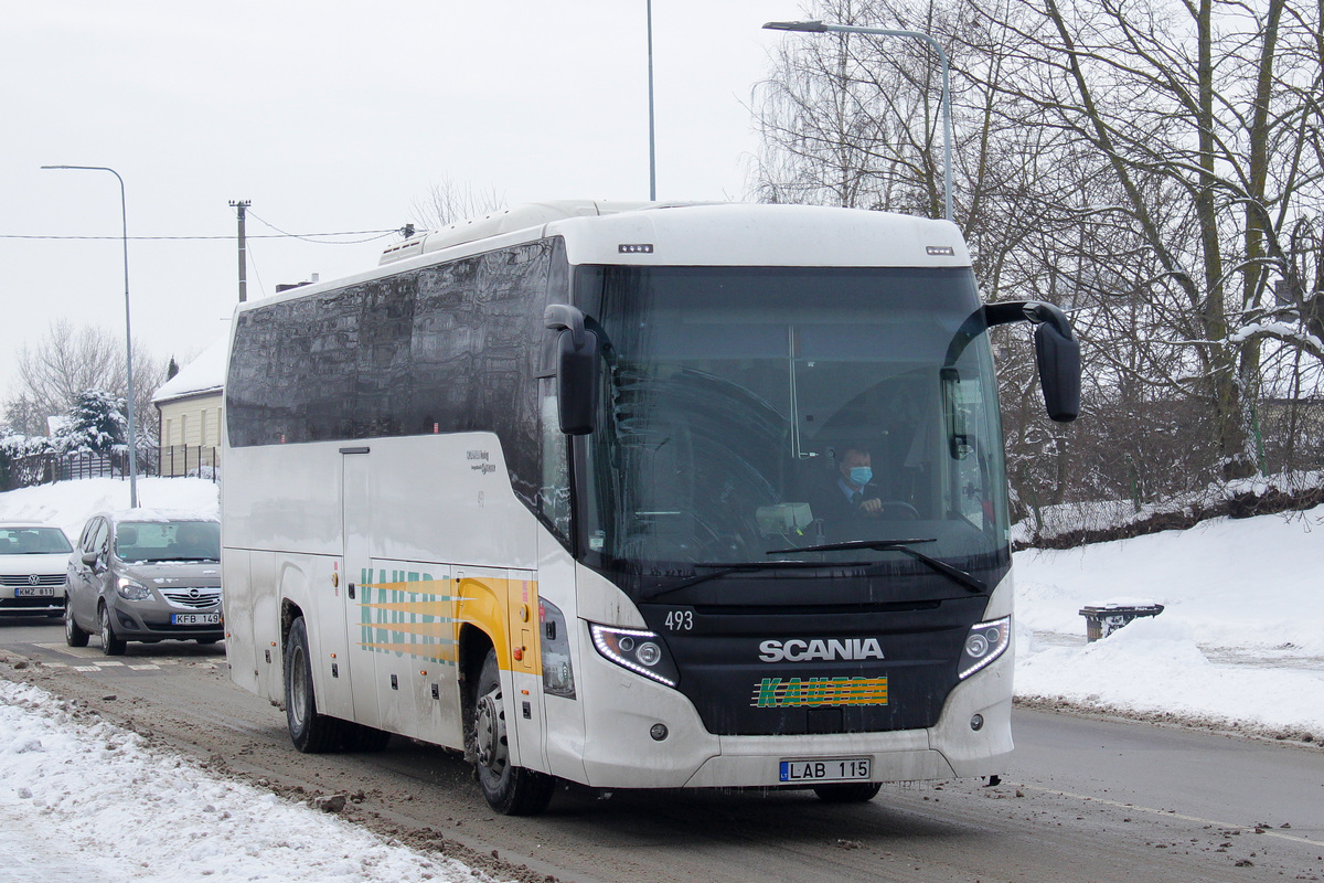 Литва, Scania Touring HD № 493