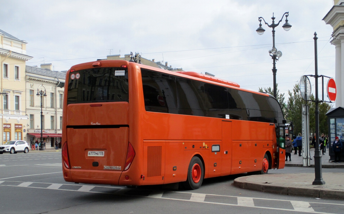 Санкт-Петербург, Zhong Tong LCK6127H ComPass № В 777 МЕ 178