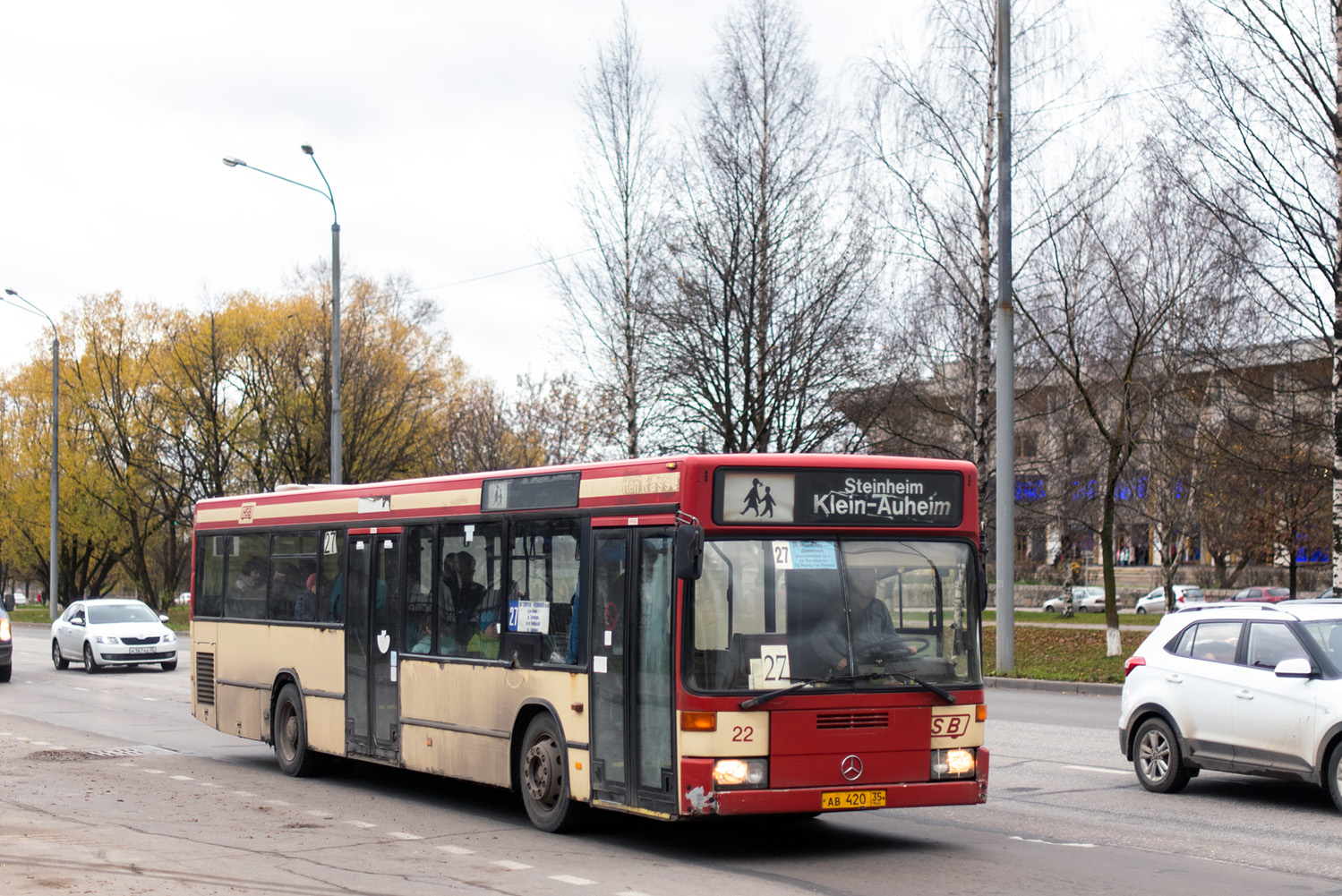 Вологодская область, Mercedes-Benz O405N2 № АВ 420 35