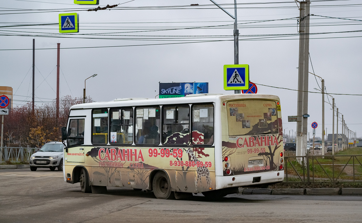 Рязанская область, ПАЗ-320402-05 "Вектор" № М 627 ТВ 62