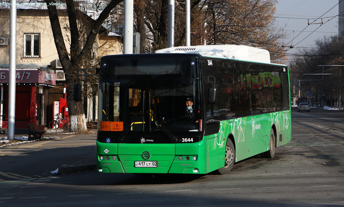 Almaty, Golden Dragon XML6125CN (Hyundai Trans Auto) № 3644