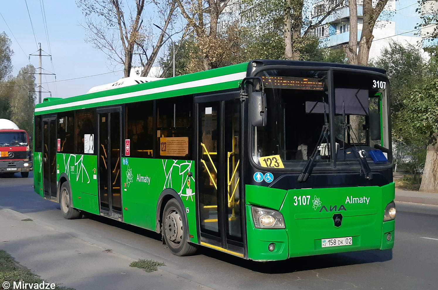 Almaty, LiAZ-5293.60 č. 3107