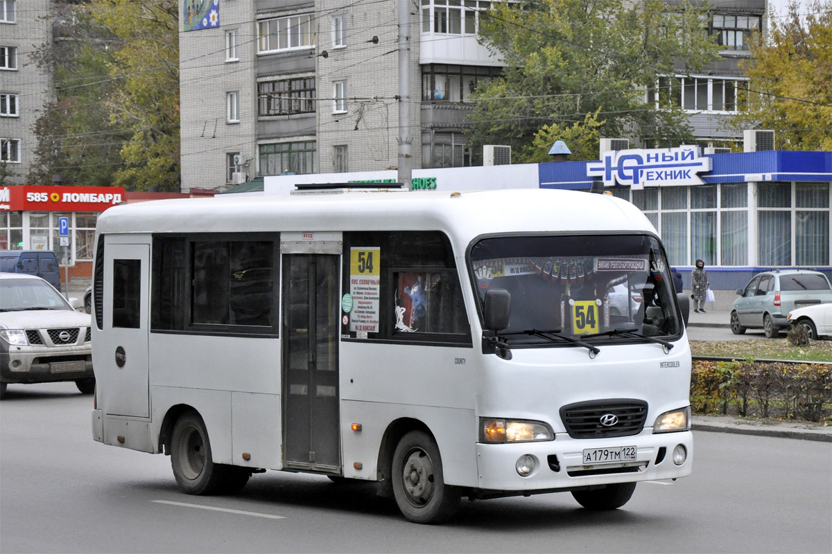 Алтайский край, Hyundai County SWB C08 (ТагАЗ) № А 179 ТМ 122