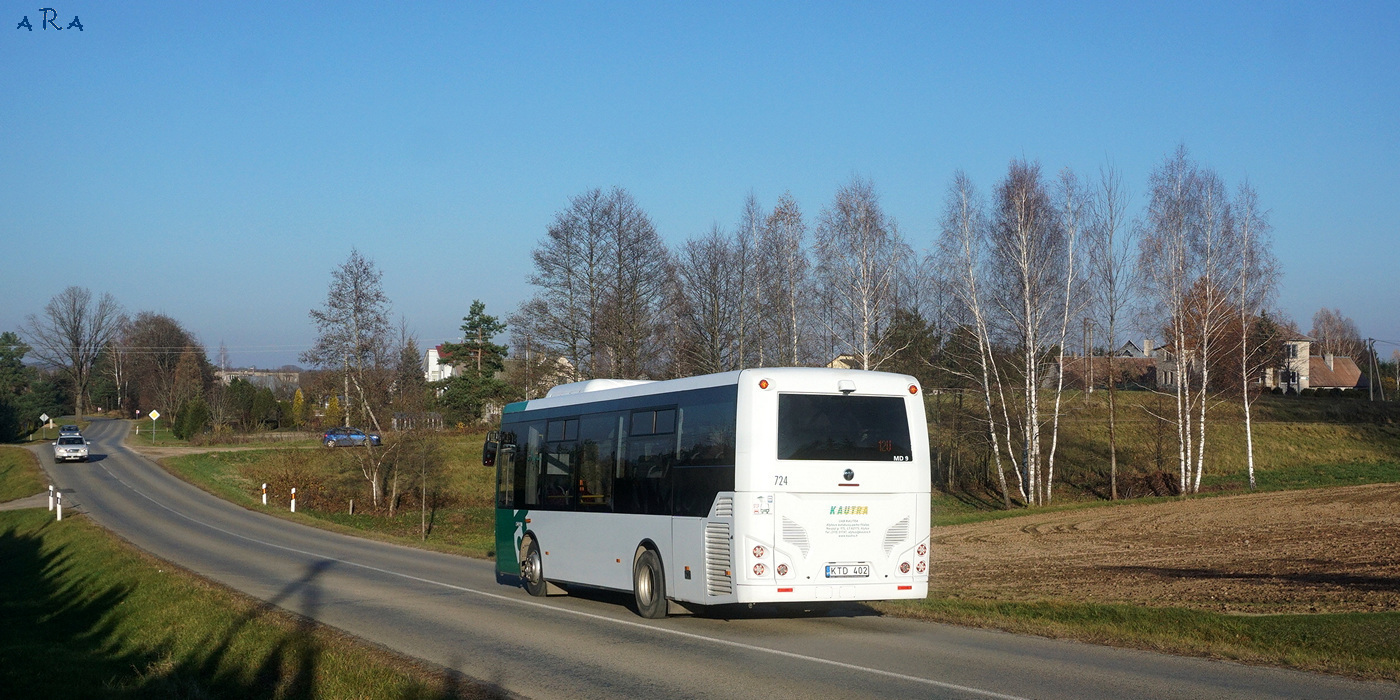 Litvánia, TEMSA MD9 LE sz.: 724