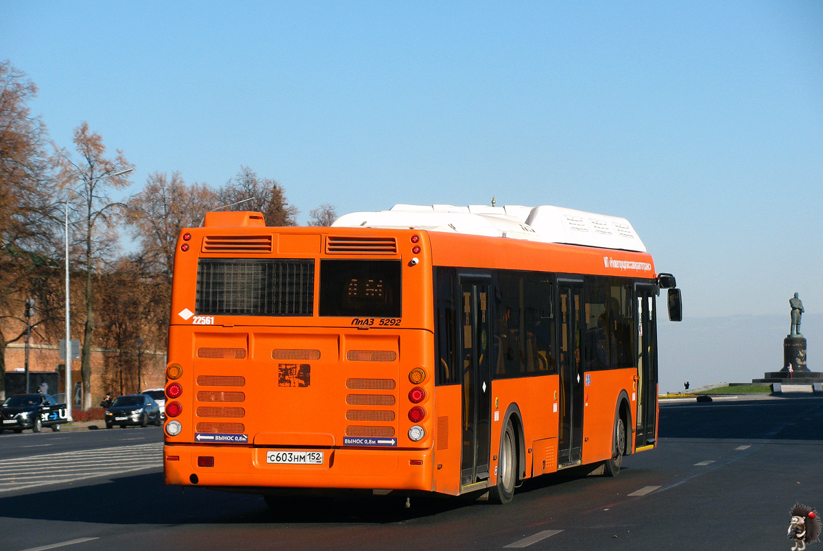 Obwód niżnonowogrodzki, LiAZ-5292.67 (CNG) Nr 22561