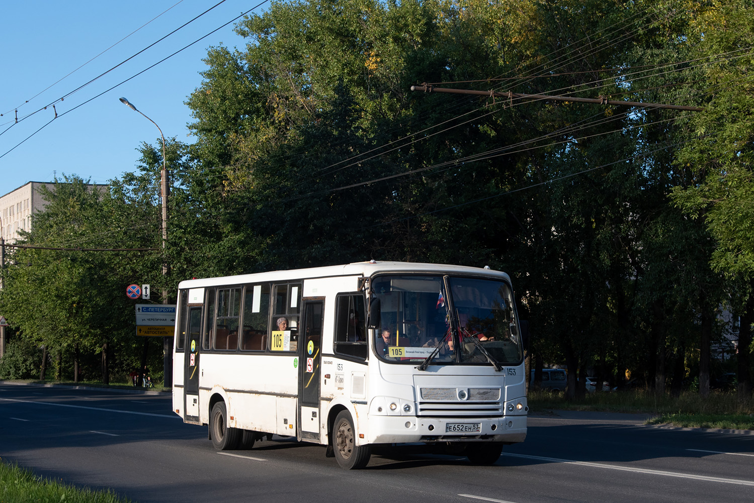 Новгородская область, ПАЗ-320412-03 № 153