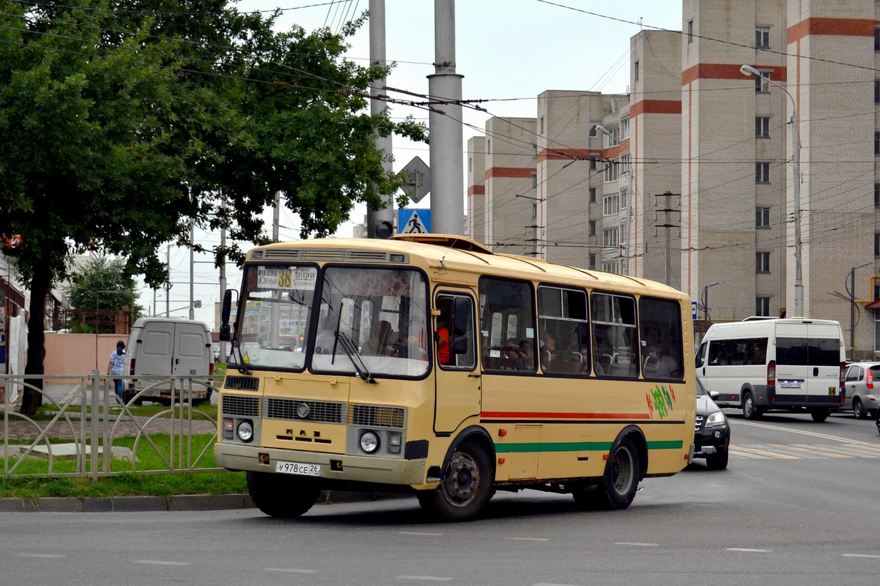 Ставропольский край, ПАЗ-32054-07 № У 978 СЕ 26