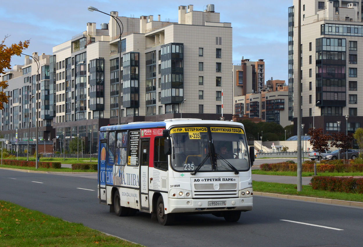 Санкт-Петербург, ПАЗ-320302-11 № О 950 ЕО 05