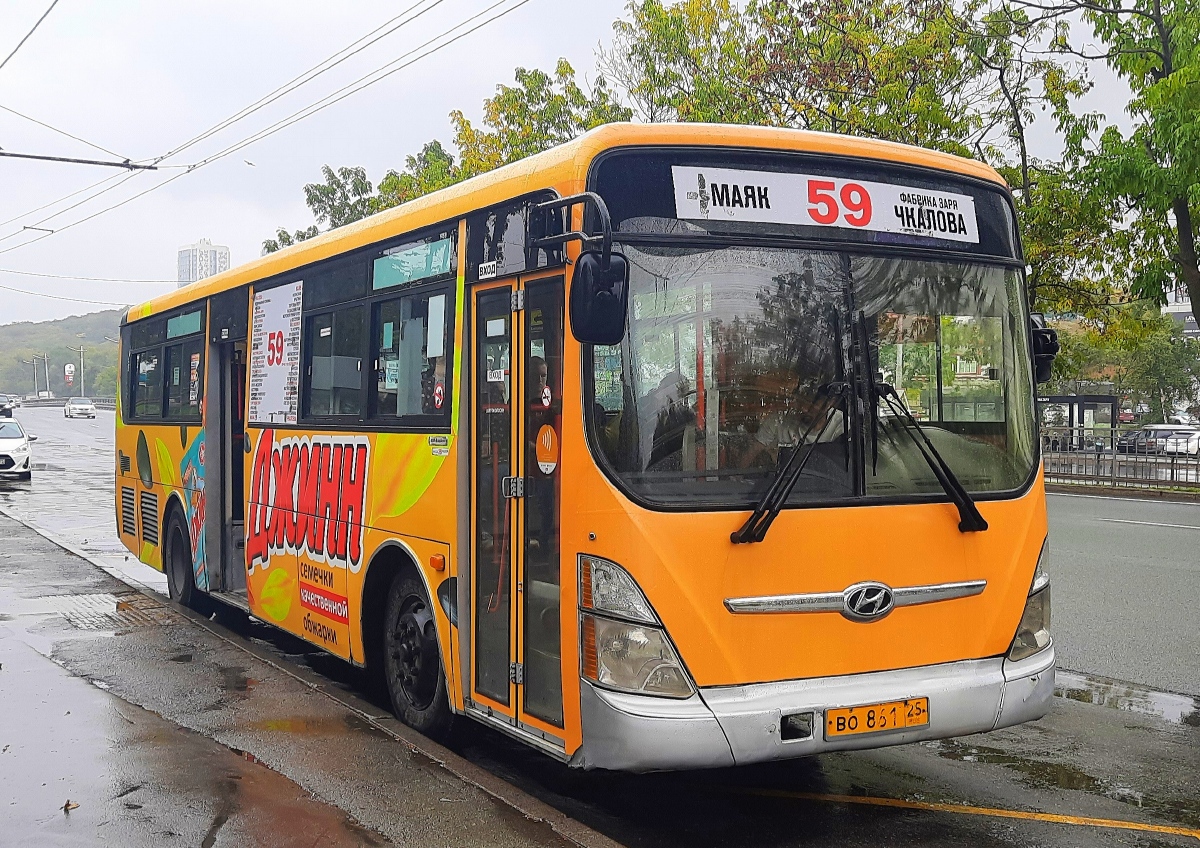 Приморский край, Hyundai New Super AeroCity 1F/L № ВО 861 25