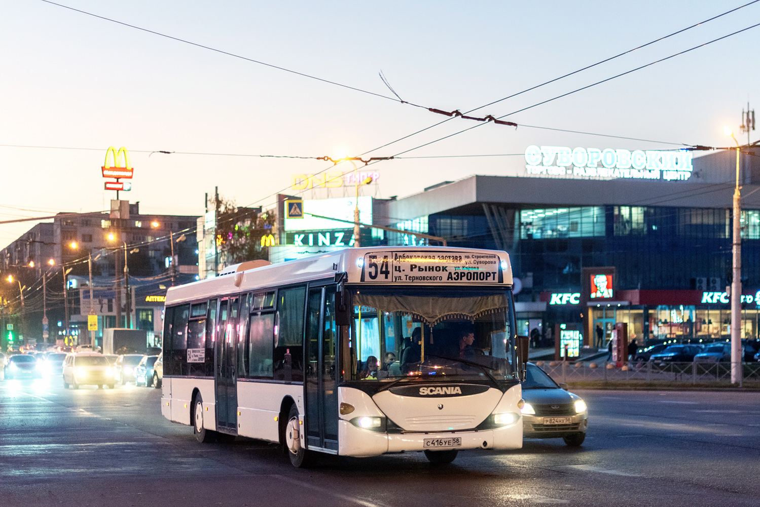 Penza region, Scania OmniLink I # С 416 УЕ 58