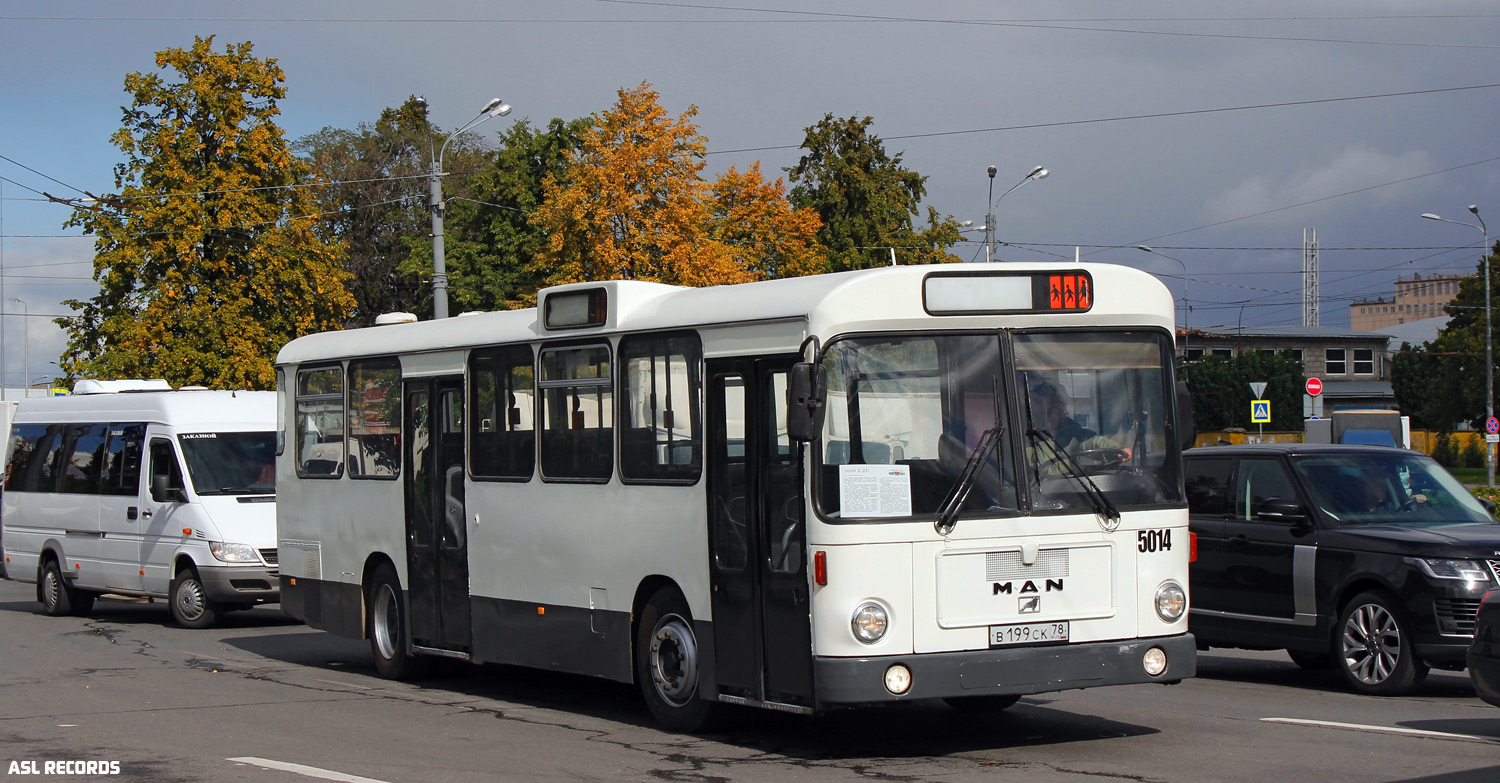 Санкт-Петербург, MAN 192 SL200 № 5014