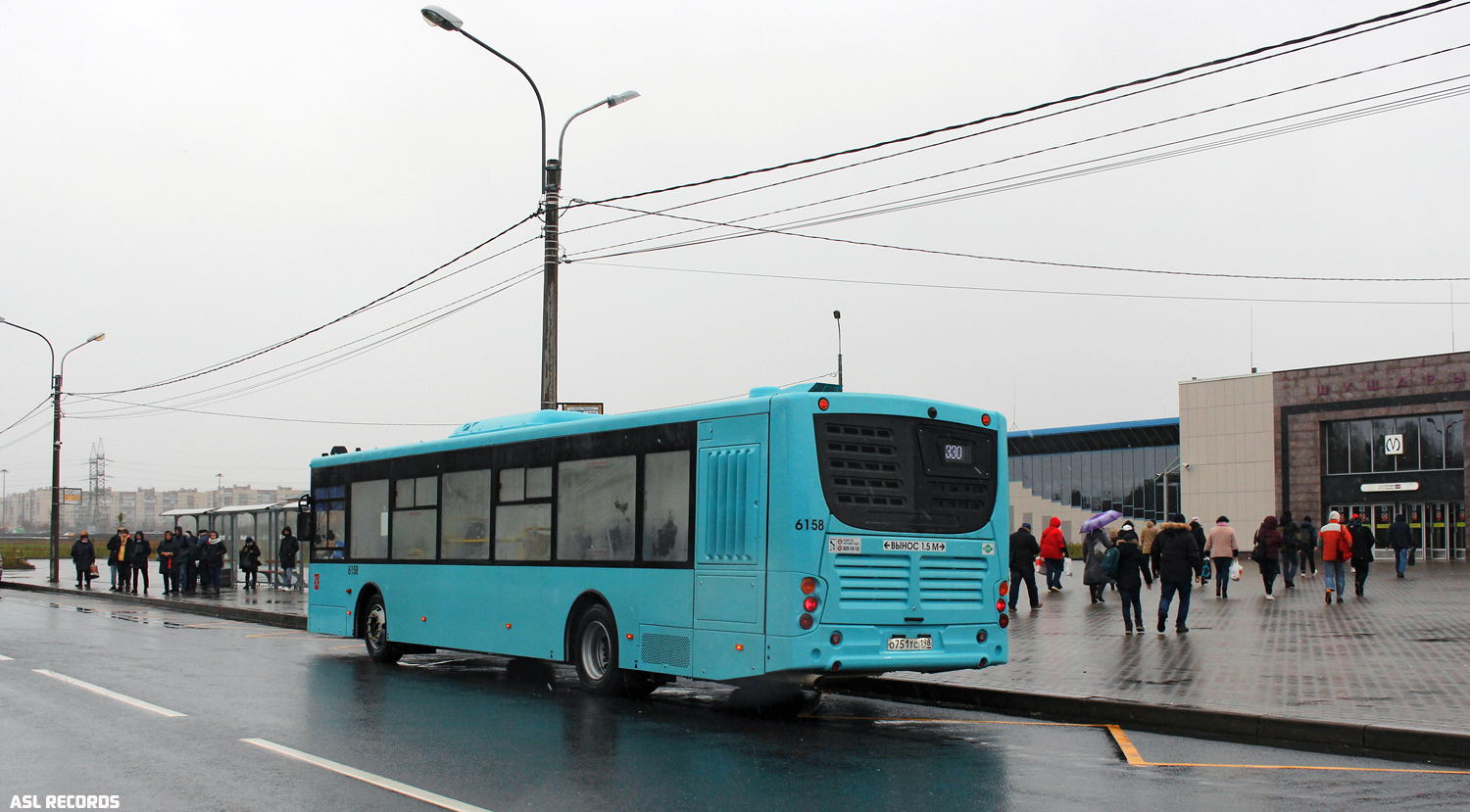 Санкт-Петербург, Volgabus-5270.G2 (LNG) № 6158