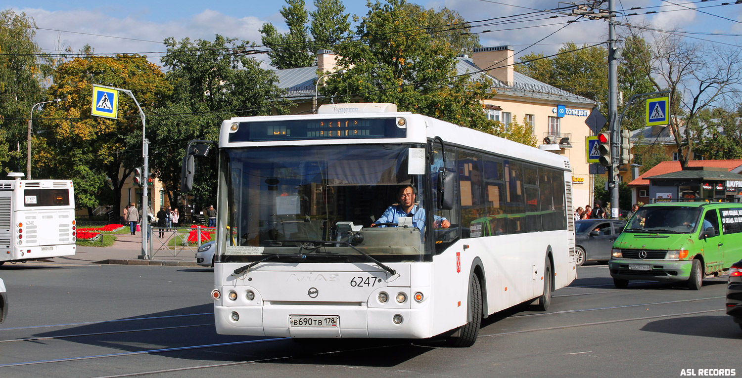 Санкт-Петербург, ЛиАЗ-5292.60 № 6247