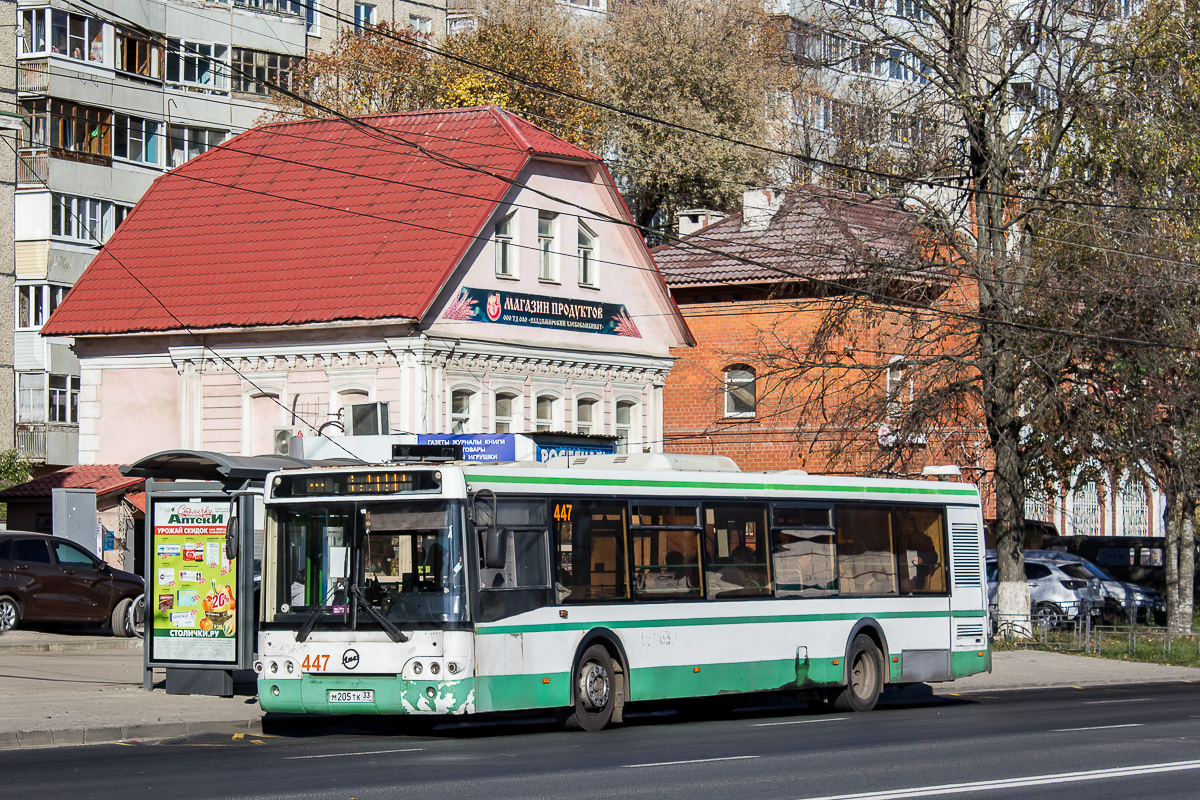 Владимирская область, ЛиАЗ-5292.21 № 447