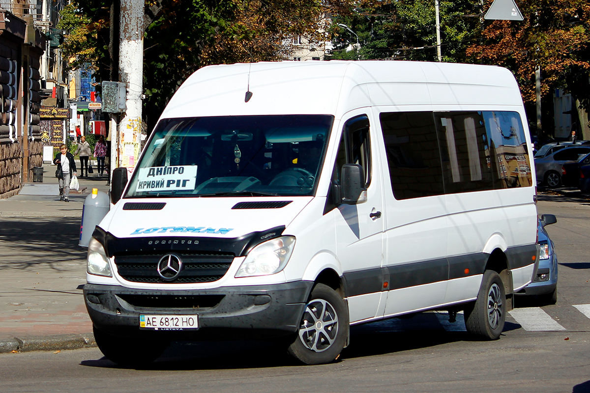 Днепропетровская область, Mercedes-Benz Sprinter W906 313CDI № AE 6812 HO