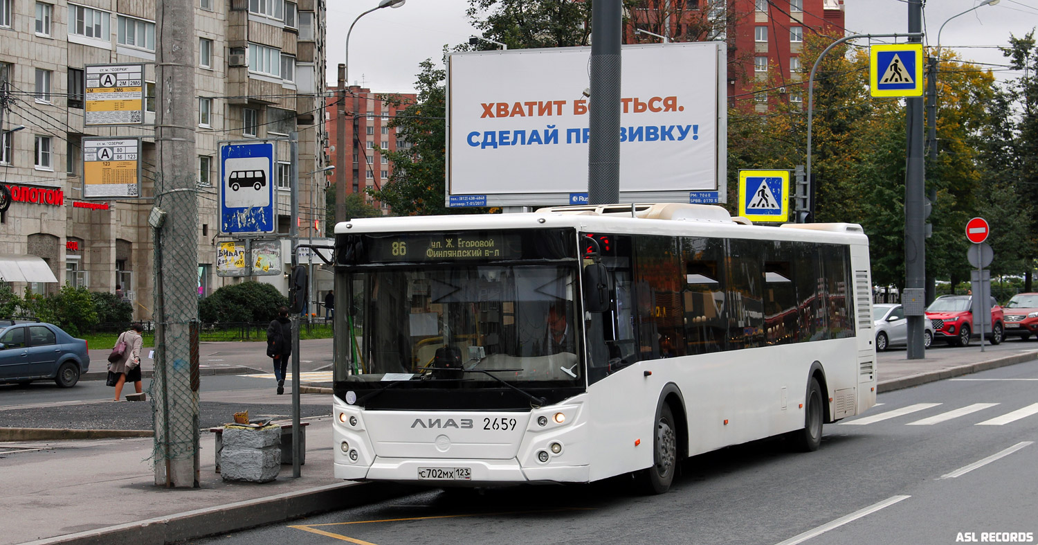 Санкт-Петербург, ЛиАЗ-5292.30 № 2659