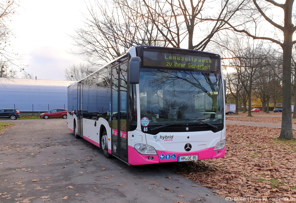 Нижняя Саксония, Mercedes-Benz Citaro C2 hybrid № 85