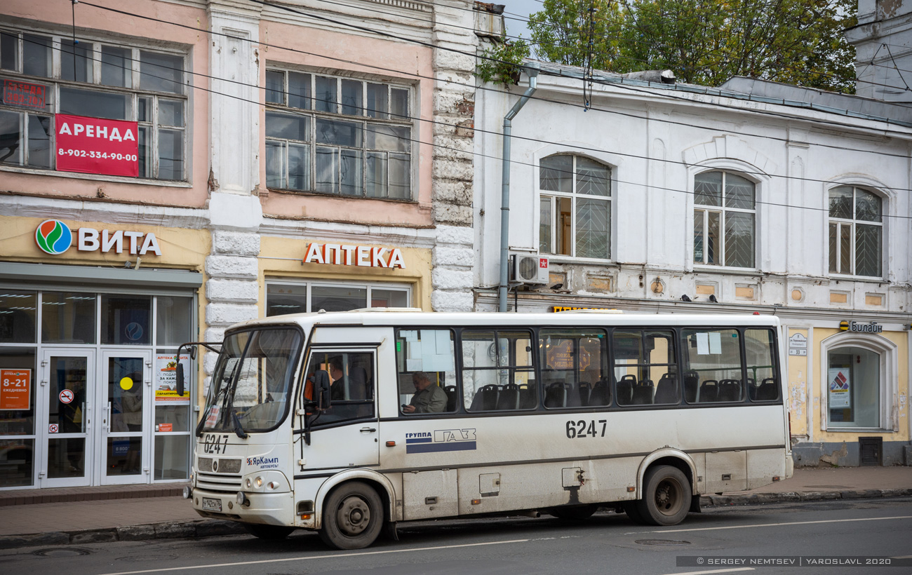 Ярославская область, ПАЗ-320412-05 № 6247