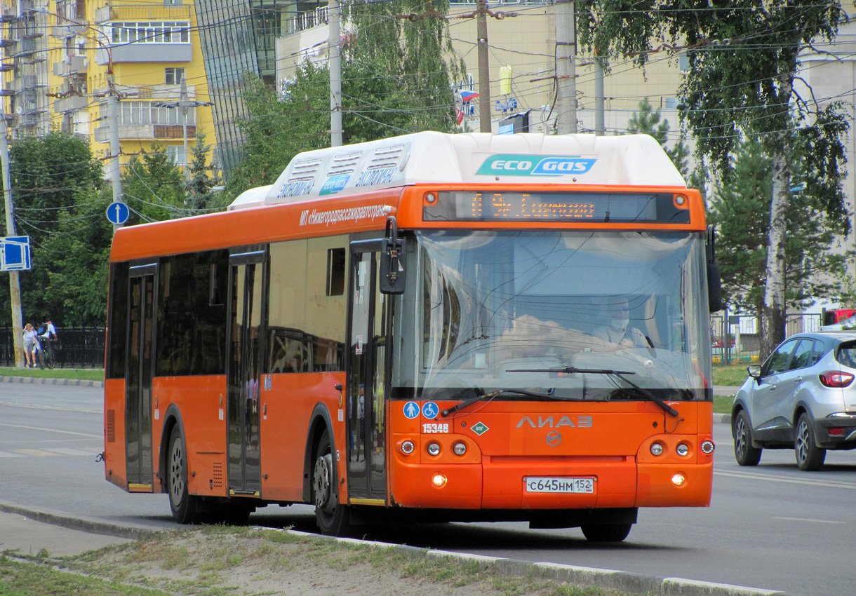 Нижегородская область, ЛиАЗ-5292.67 (CNG) № 15348