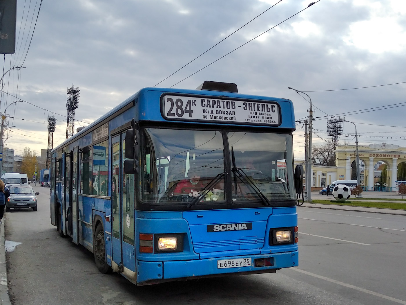 Саратовская область, Scania CN113CLL MaxCi № Е 698 ЕУ 35