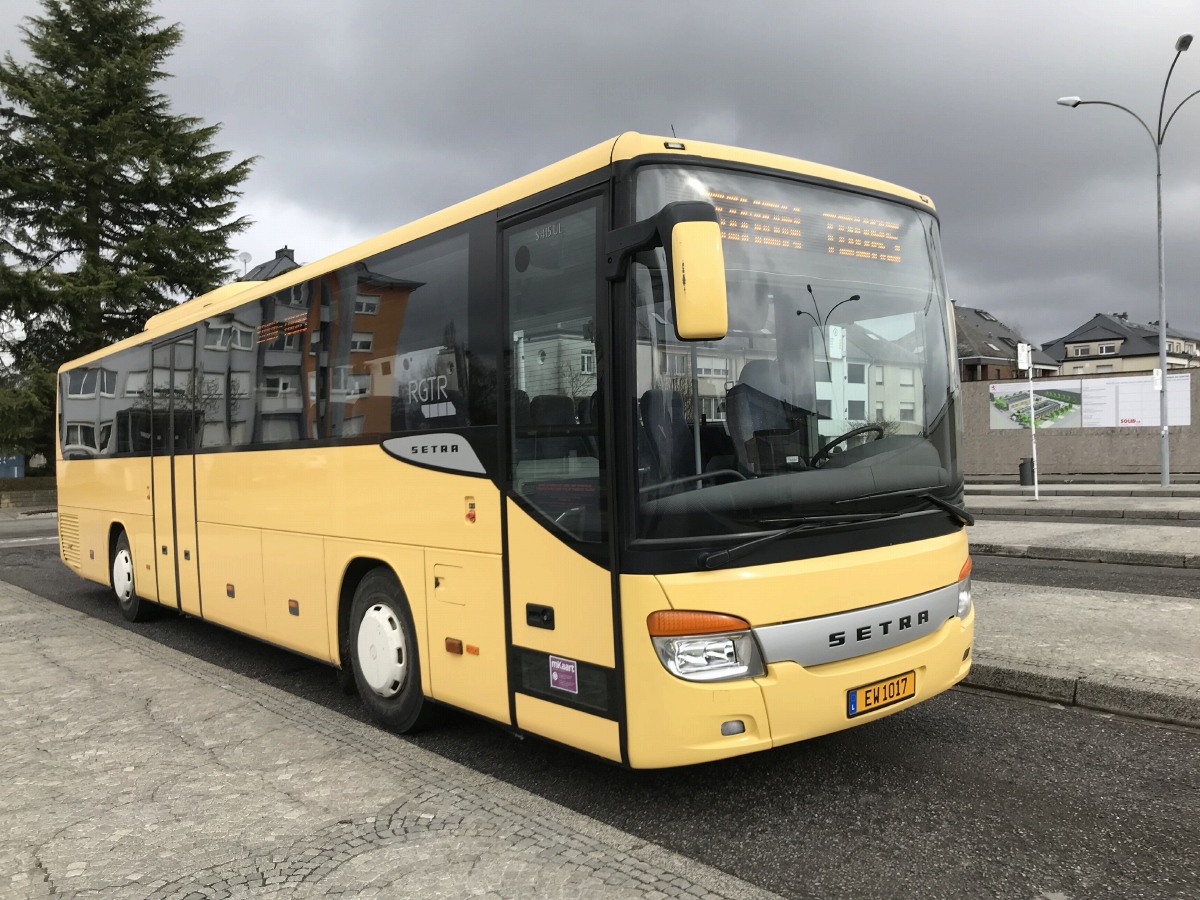 Люксембург, Setra S415UL № EW 1017