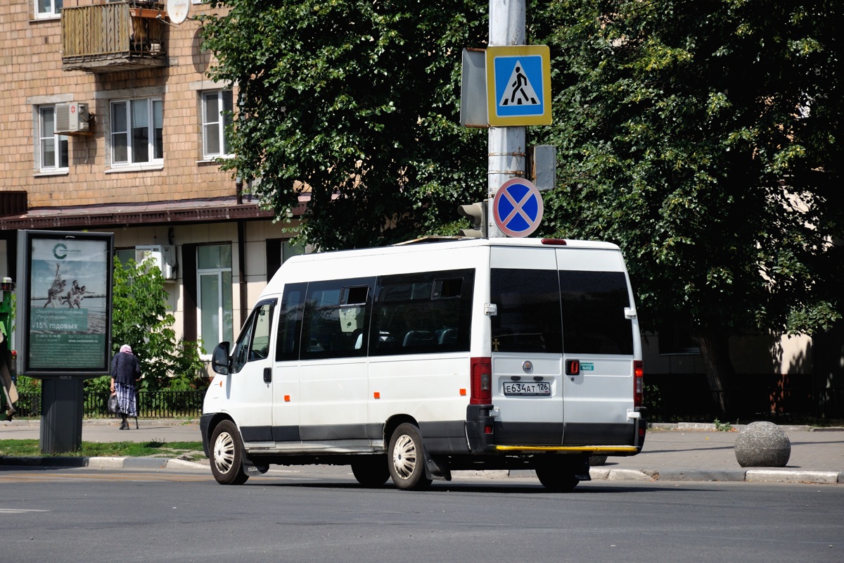 Тульская область, FIAT Ducato 244 [RUS] № Е 634 АТ 126