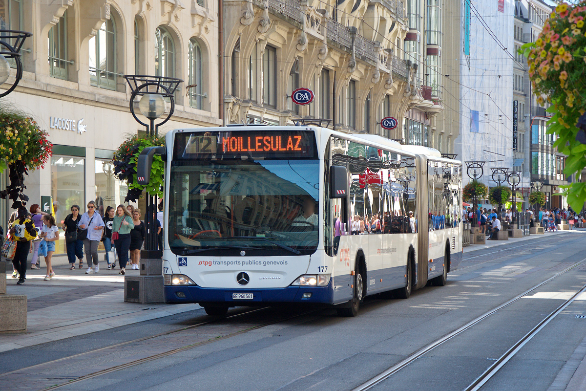 Швейцария, Mercedes-Benz O530G Citaro facelift G № 177