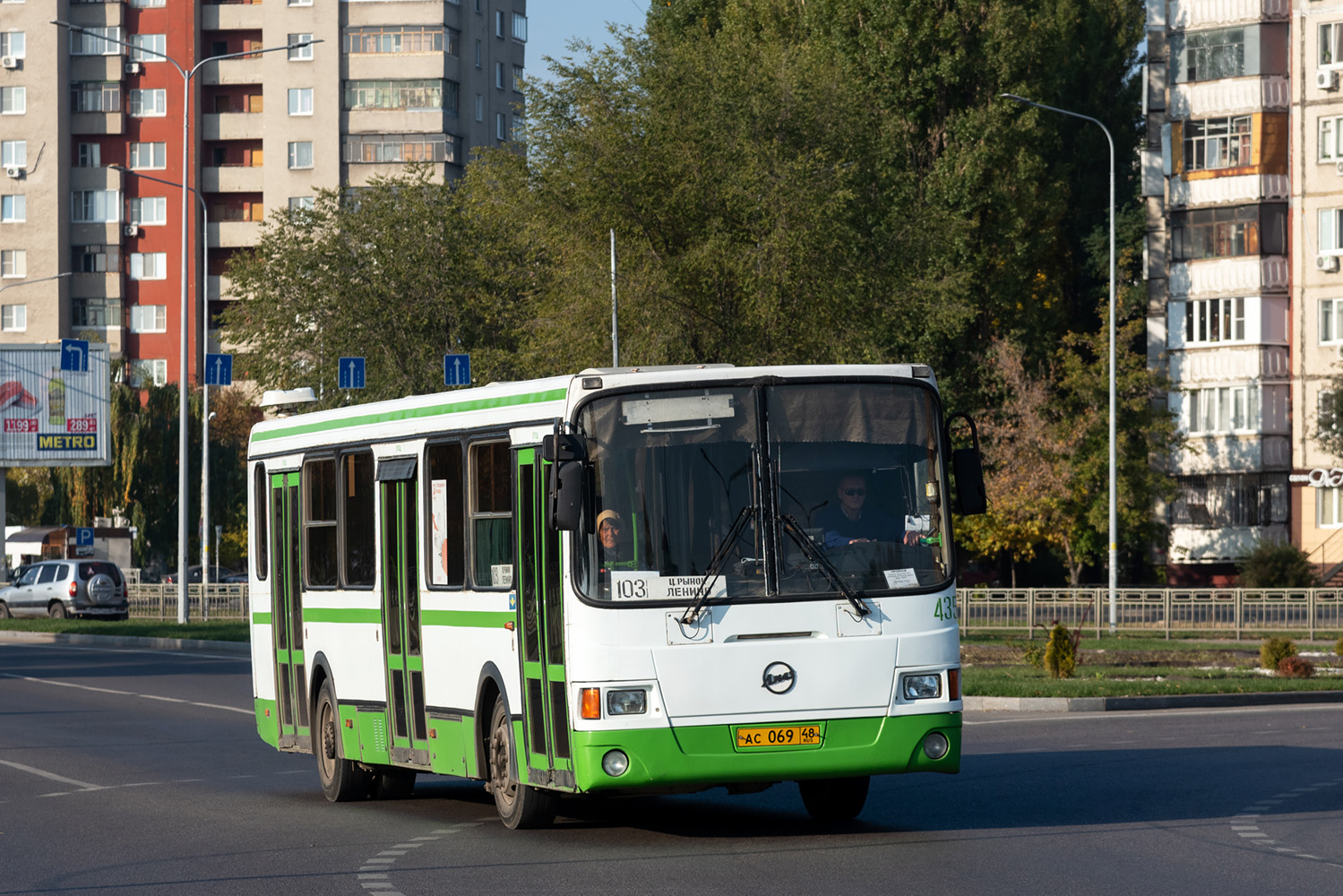 Липецкая область, ЛиАЗ-5256.45 № 435