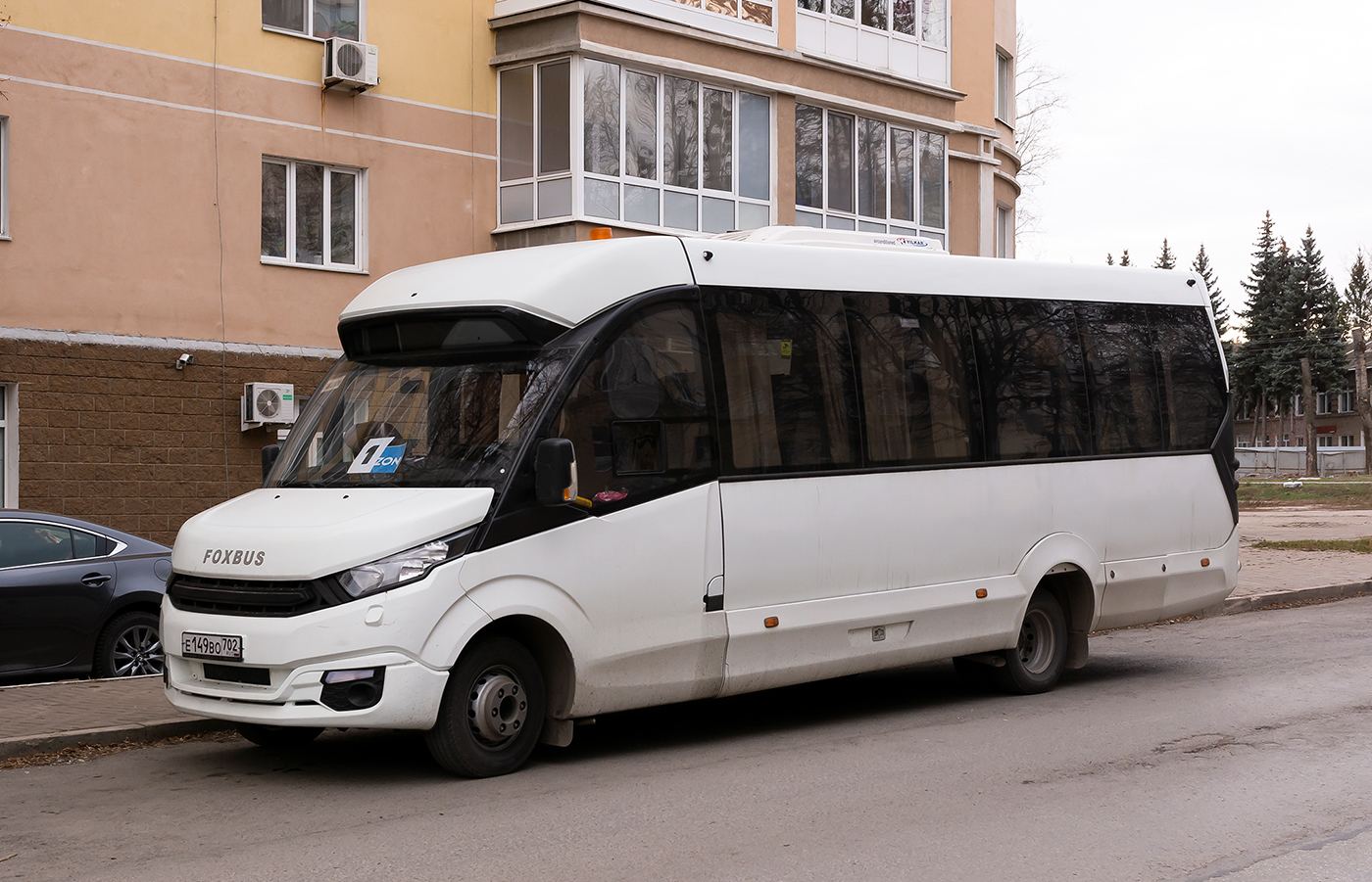 Башкортостан, FoxBus 62412-01 № Е 149 ВО 702