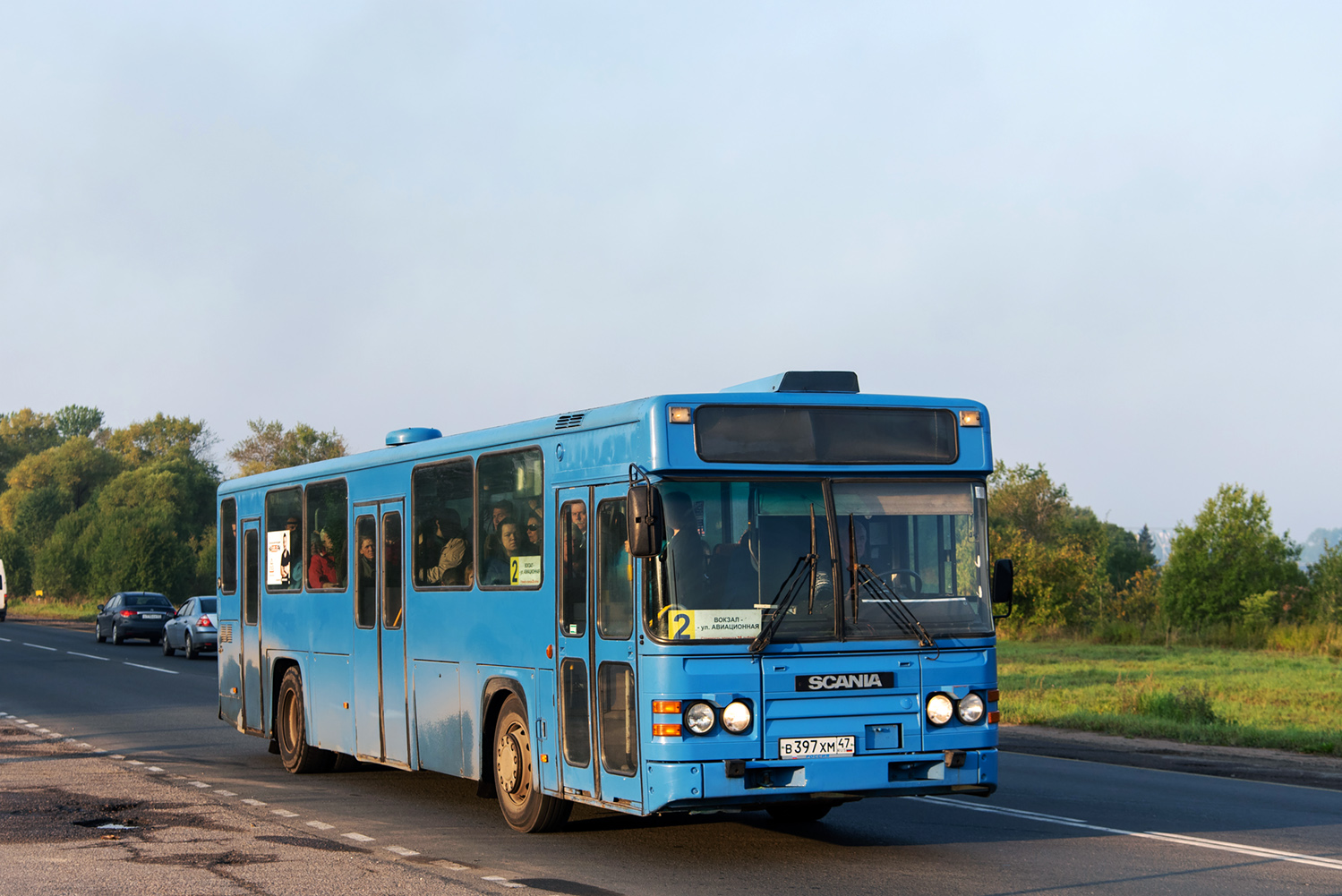 Ленинградская область, Scania CN113CLB № В 397 ХМ 47