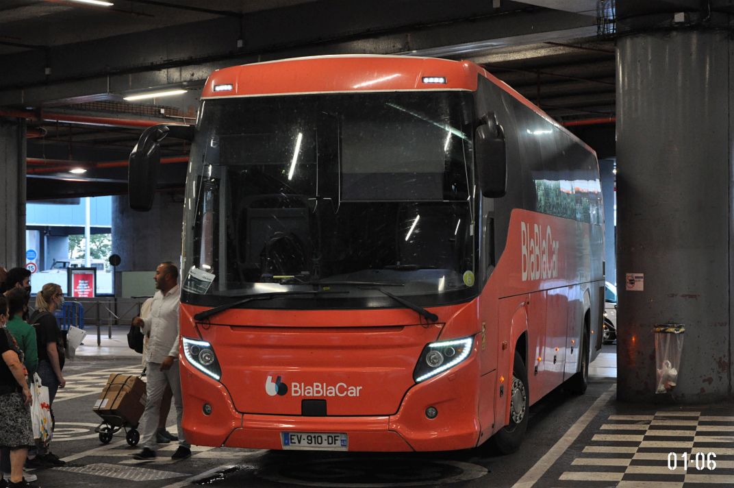 Франция, Scania Touring HD 12.0 № EV-910-DF