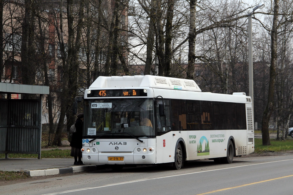 Санкт-Петербург, ЛиАЗ-5292.67 (CNG) № 4462