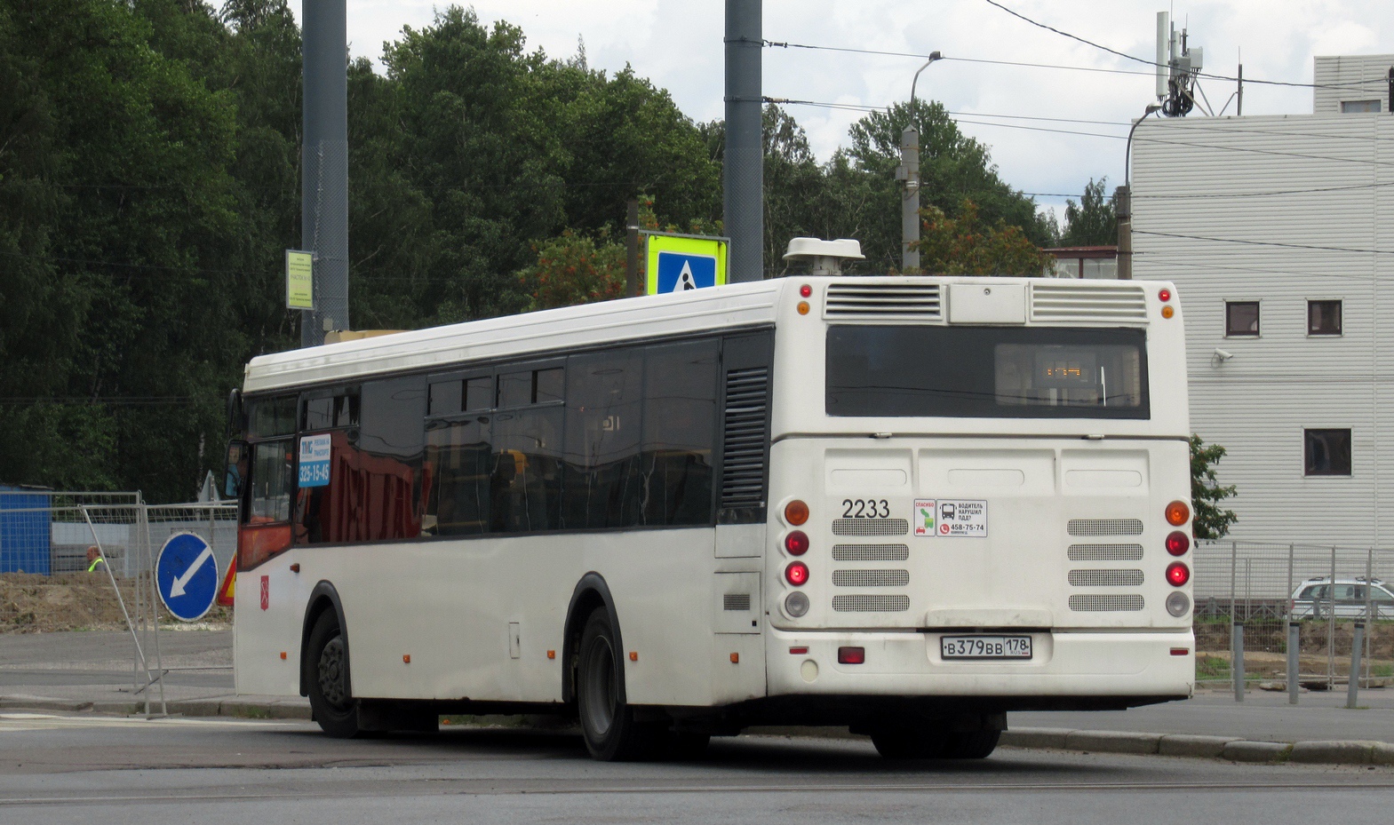 Санкт-Петербург, ЛиАЗ-5292.20 № 2233