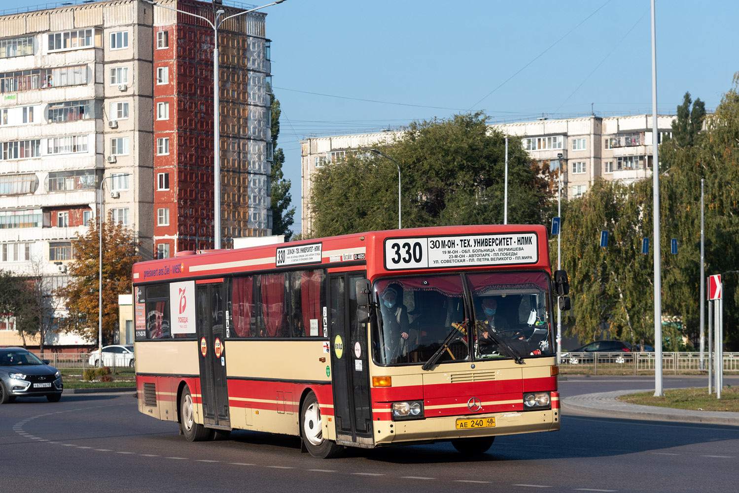 Липецкая область, Mercedes-Benz O405 № АЕ 240 48