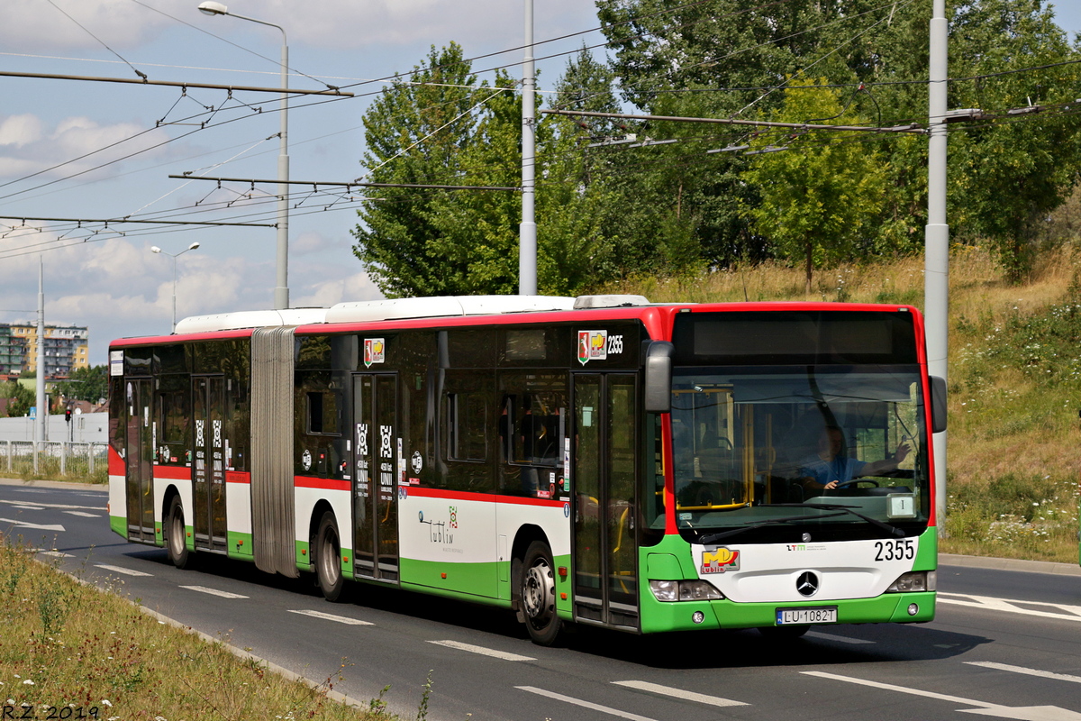 Polsko, Mercedes-Benz O530G Citaro facelift G č. 2355