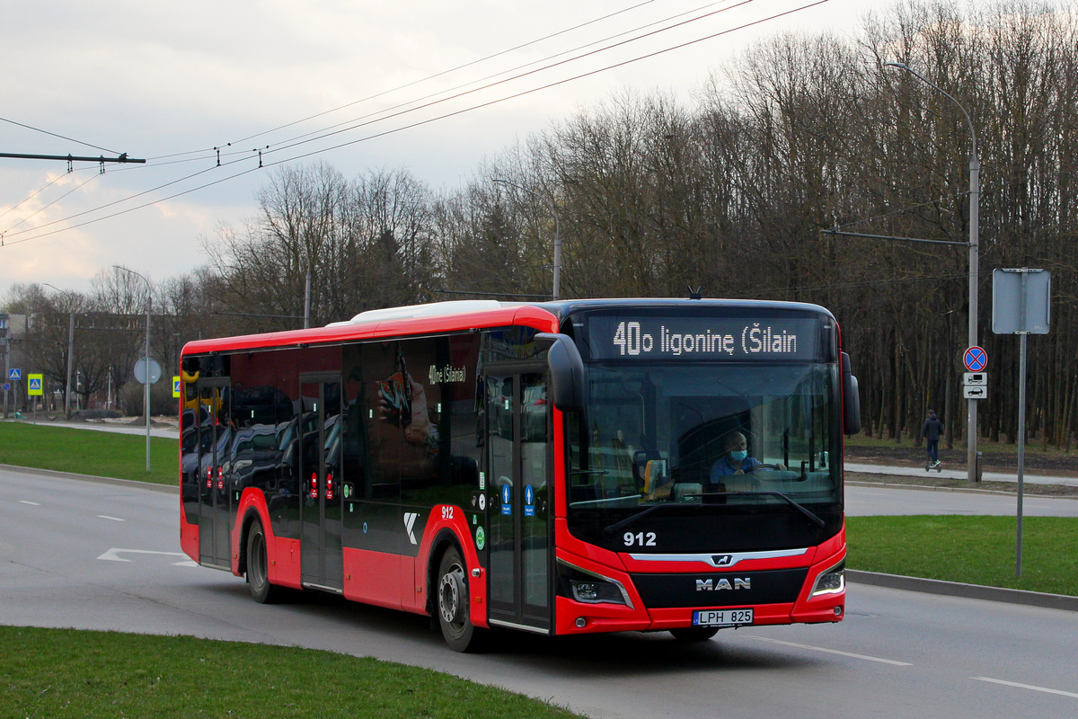 Литва, MAN 12C Lion's City 12 NL330 EfficientHybrid № 912