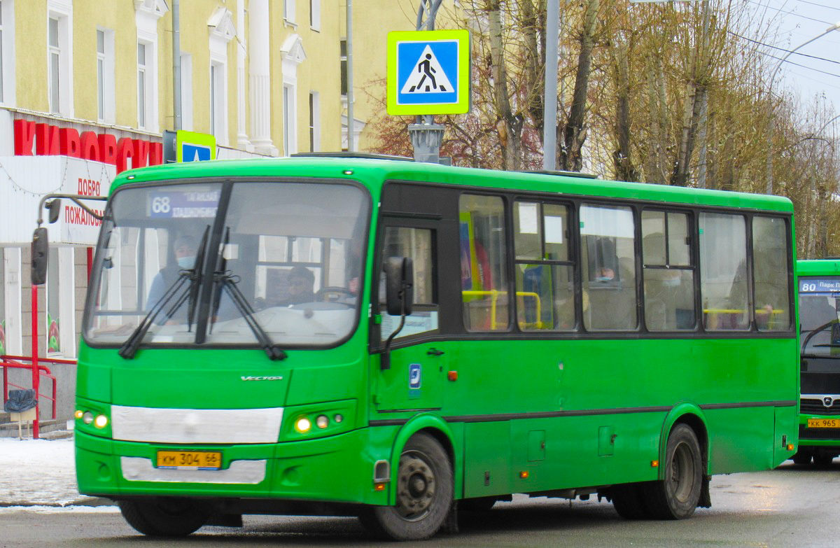 Свердловская область, ПАЗ-320414-05 "Вектор" (1-2) № КМ 304 66