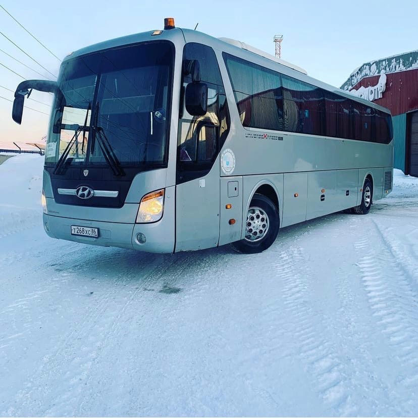 Ханты-Мансийский АО, Hyundai Universe Xpress № Т 268 ХС 86